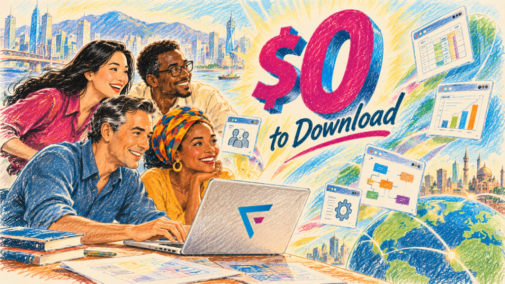 Free Download, No Licensing Fees